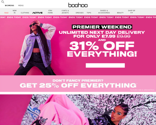 Online-Shop vonboohoo