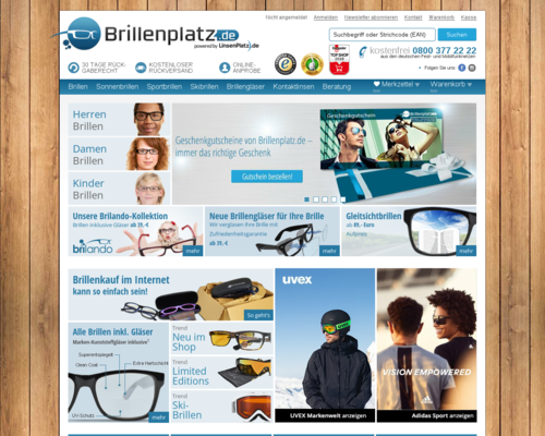 Online-Shop vonBrillenplatz