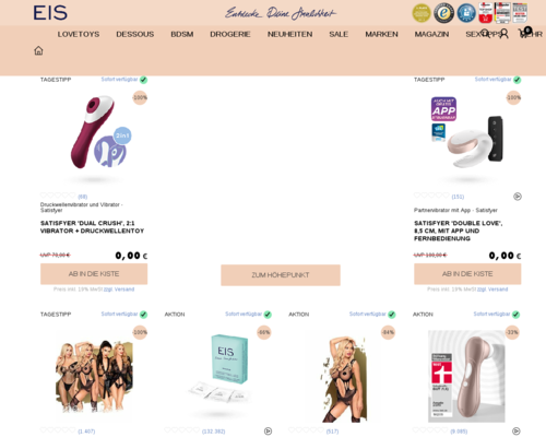 Online-Shop vonEis.de