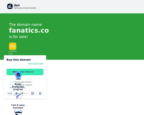 Online-Shop vonFanatics
