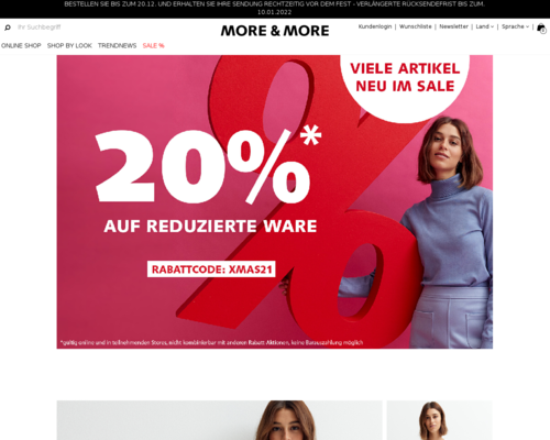 Online-Shop vonMore & More