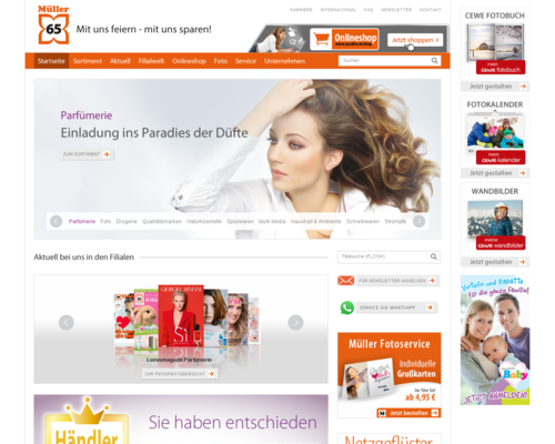 Online-Shop vonMüller