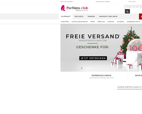 Online-Shop vonParfumsclub