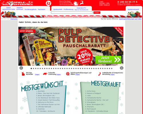 Online-Shop vonSpiele-Offensive