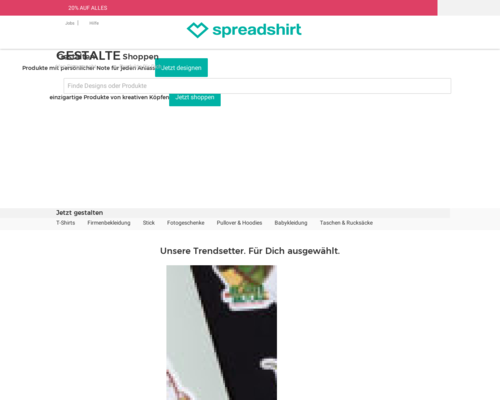 Online-Shop vonSpreadshirt