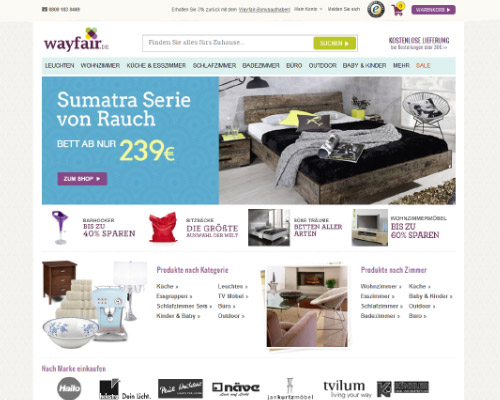 Online-Shop vonWayfair